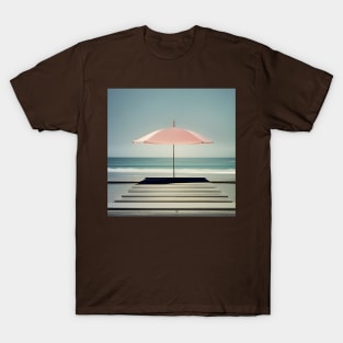 Minimalist Beach Landscape T-Shirt